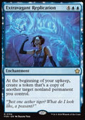 Extravagant Replication - Magic: The Gathering Foundations (Rare) [FDN-154]
