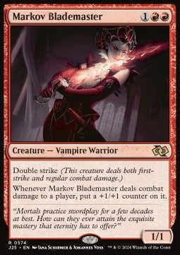 Markov Blademaster - Foundations Jumpstart (Rare) [J25-574]