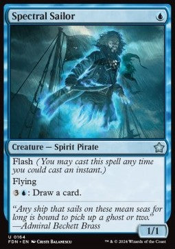 Spectral Sailor - Magic: The Gathering Foundations (Uncommon) [FDN-164]