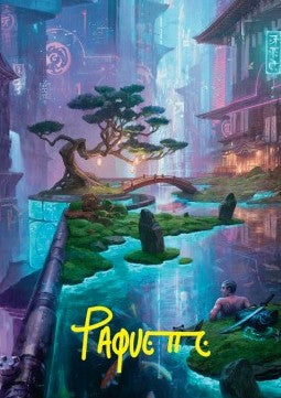 Art Series: Island (V.2) - Magic: The Gathering Foundations: Extras (Tip Card) [XFDN-A22]