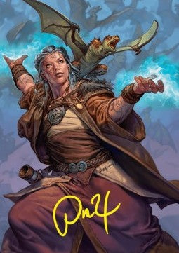 Art Series: Drake Hatcher (V.4) - Magic: The Gathering Foundations: Extras (Tip Card) [XFDN-A29]