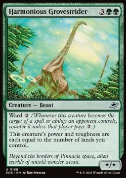 Harmonious Grovestrider - Edge of Eternities (Uncommon) [EOE-189]