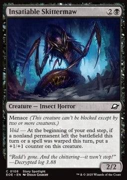 Insatiable Skittermaw - Edge of Eternities (Common) [EOE-108]