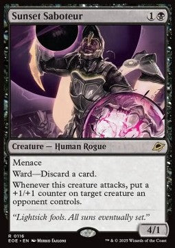 Sunset Saboteur - Edge of Eternities (Rare) [EOE-116]