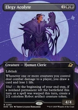 Elegy Acolyte - Edge of Eternities: Extras (Rare) [XEOE-293]