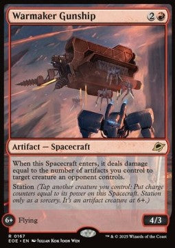 Warmaker Gunship - Edge of Eternities (Rare) [EOE-167]