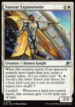 Sunstar Expansionist - Edge of Eternities (Uncommon) [EOE-41]