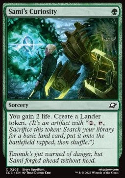 Sami's Curiosity - Edge of Eternities (Common) [EOE-203]