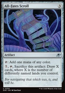 All-Fates Scroll - Edge of Eternities (Uncommon) [EOE-234]