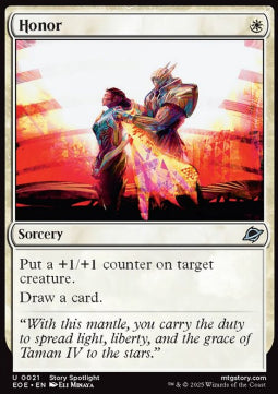 Honor - Edge of Eternities (Uncommon) [EOE-21]