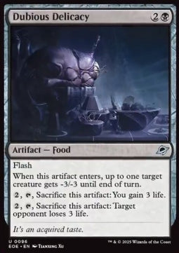 Dubious Delicacy - Edge of Eternities (Uncommon) [EOE-96]