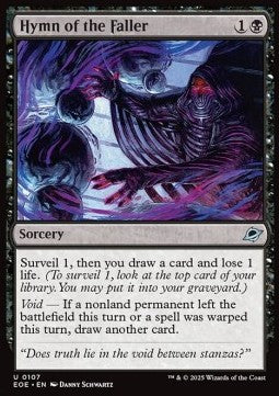 Hymn of the Faller - Edge of Eternities (Uncommon) [EOE-107]