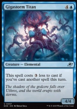 Gigastorm Titan - Edge of Eternities (Uncommon) [EOE-57]