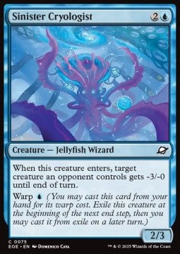 Sinister Cryologist - Edge of Eternities (Common) [EOE-75]