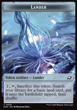 Lander Token // Drone Token (A 1/1) (V.1) - Edge of Eternities: Tokens (Token) [TEOE-T 5/3]