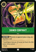 Signed Contract - Fabled (Uncommon) [9FAB-101]