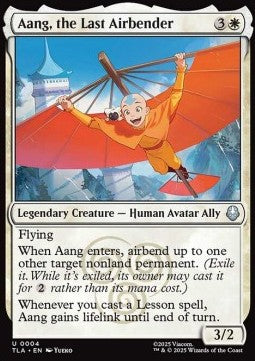 Aang, the Last Airbender - Avatar: The Last Airbender (Uncommon) [TLA-4]
