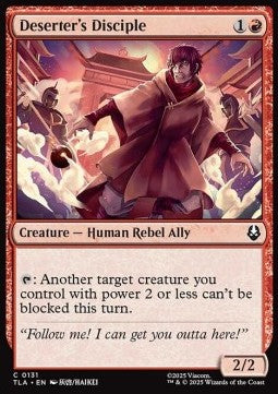 Deserter's Disciple - Avatar: The Last Airbender (Common) [TLA-131]