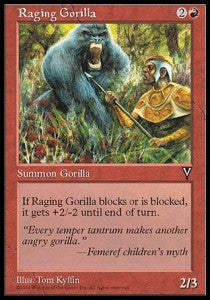 Raging Gorilla - Visions (Common)