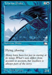 Tolarian Drake - Weatherlight (Common)