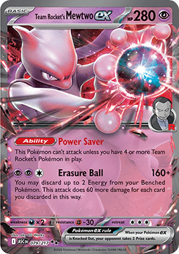 Team Rocket's Mewtwo ex - Ascended Heroes (Double Rare) [ASC-079]