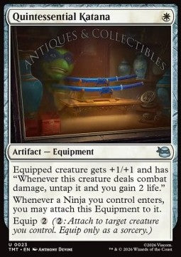Quintessential Katana - Teenage Mutant Ninja Turtles (Uncommon) [TMT-23]