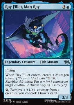 Ray Fillet, Man Ray - Teenage Mutant Ninja Turtles (Uncommon) [TMT-49]