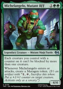 Michelangelo, Mutant BFF - Teenage Mutant Ninja Turtles (Uncommon) [TMT-120]