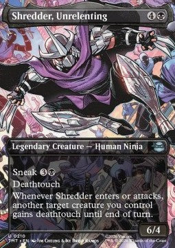 Shredder, Unrelenting - Teenage Mutant Ninja Turtles: Extras (Uncommon) [XTMT-210]