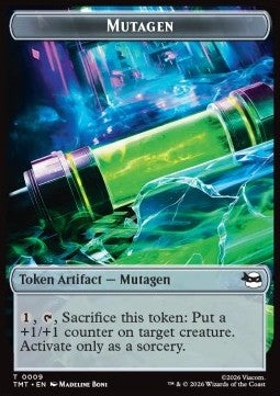 Mutagen Token // Ninja Token (B 1/1) - Teenage Mutant Ninja Turtles: Tokens (Token) [TTMT-T 9/5]