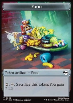 Food Token // Robot Token (A 1/1)