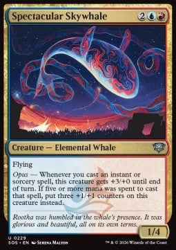 Spectacular Skywhale - Secrets of Strixhaven (Uncommon) [SOS-229]
