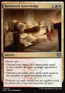 Borrowed Knowledge - Secrets of Strixhaven (Uncommon) [SOS-178]