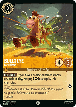 Bullseye - Loyal Horse - Wilds Unknown (Common) [12WIL-17]