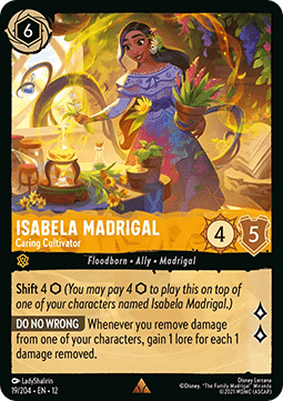 Isabela Madrigal - Caring Cultivator (V.1) - Wilds Unknown (Rare) [12WIL-19]