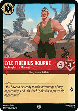 Lyle Tiberius Rourke - Looking for His Moment - Wilds Unknown (Common) [12WIL-105]
