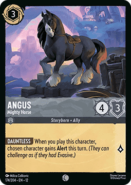 Angus - Mighty Horse - Wilds Unknown (Common) [12WIL-174]