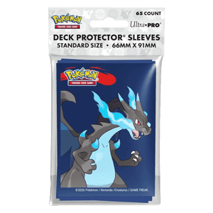 Ultra Pro Mega Charizard X Sleeves - Mega Evolution Products