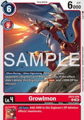 Growlmon (EX13-010) (V.1) - Chivalrous XIII (Common) [EX-13-010]