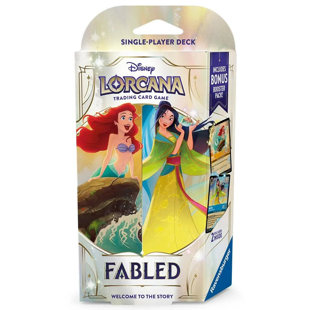 Disney Lorcana Fabled Starter Deck Powerline & Max