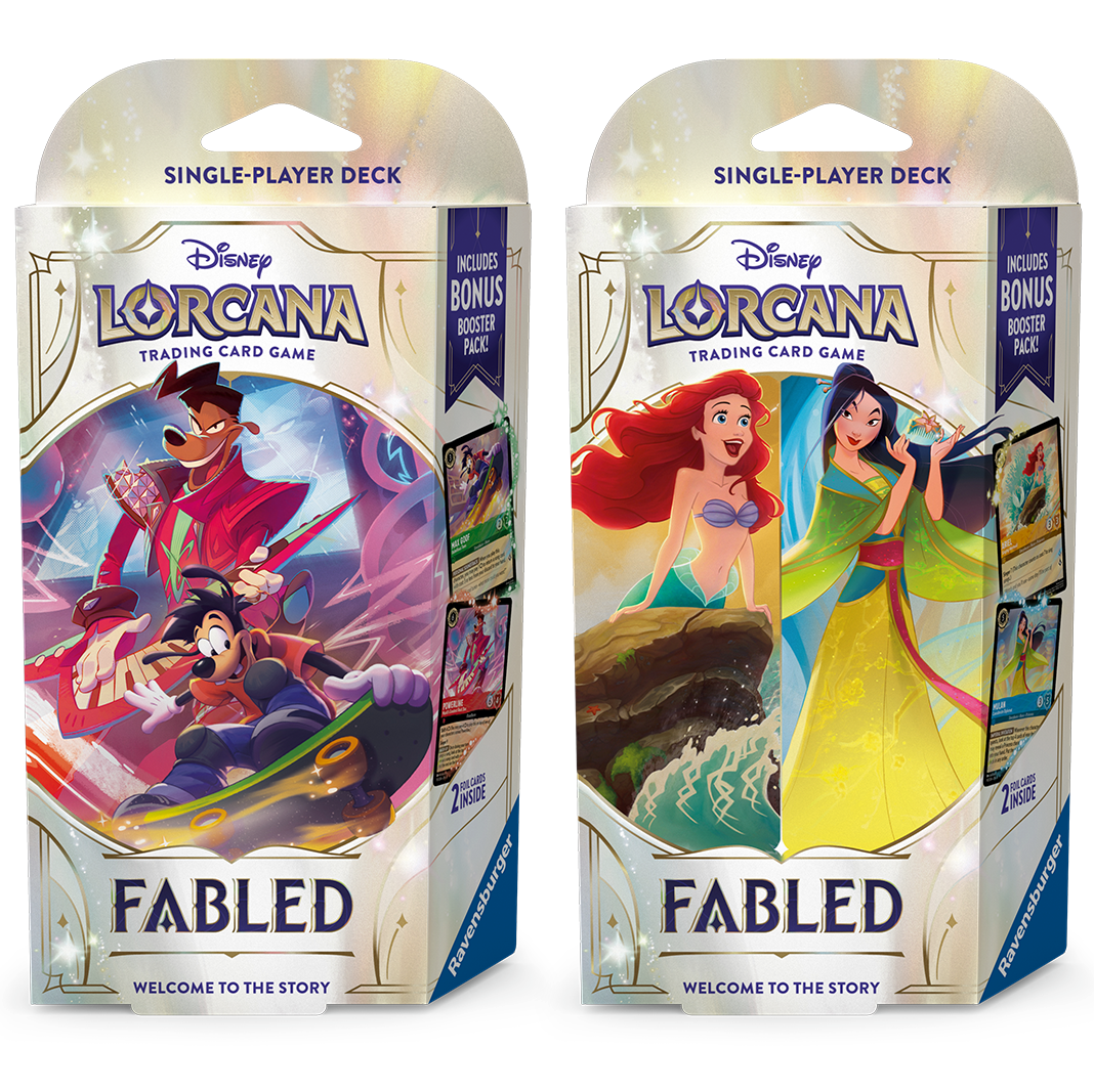 Disney Lorcana Fabled Starter Deck Powerline & Max