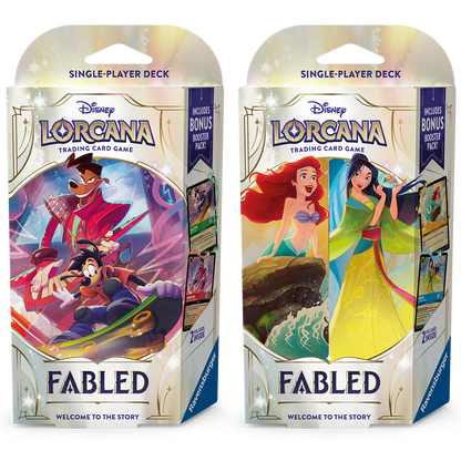 Disney Lorcana Fabled Starter Deck Powerline & Max