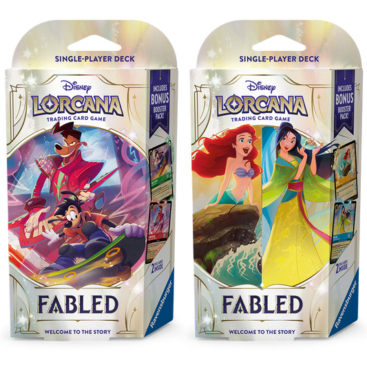 Disney Lorcana Fabled Starter Deck Powerline & Max