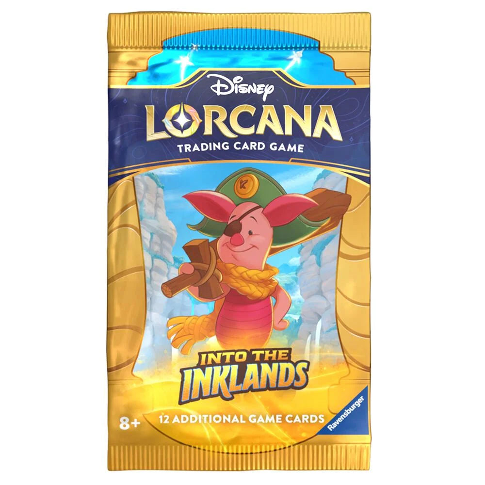 Disney Lorcana Into The Inklands Booster Pack Set 3 (Engels)