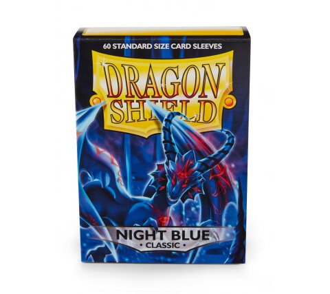 Dragon Shield Sleeves Classic - Night Blue - Standard Size - 60 stuks