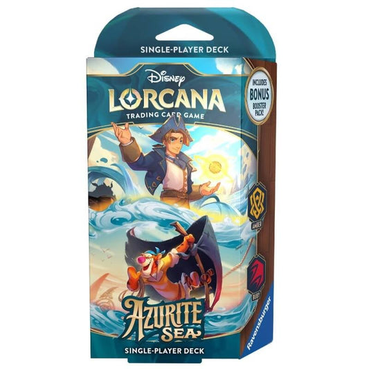 Disney Lorcana Azurite Sea Starter Deck (Engels) — Genius Reinvented (Emerald / Sapphire)