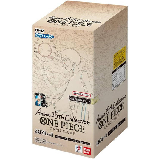 One Piece Anime 25th Collection Extra Booster Box EB-02 (Japans)