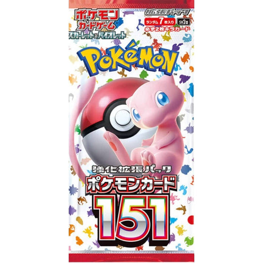 Pokémon 151 Booster Pack (Japans)